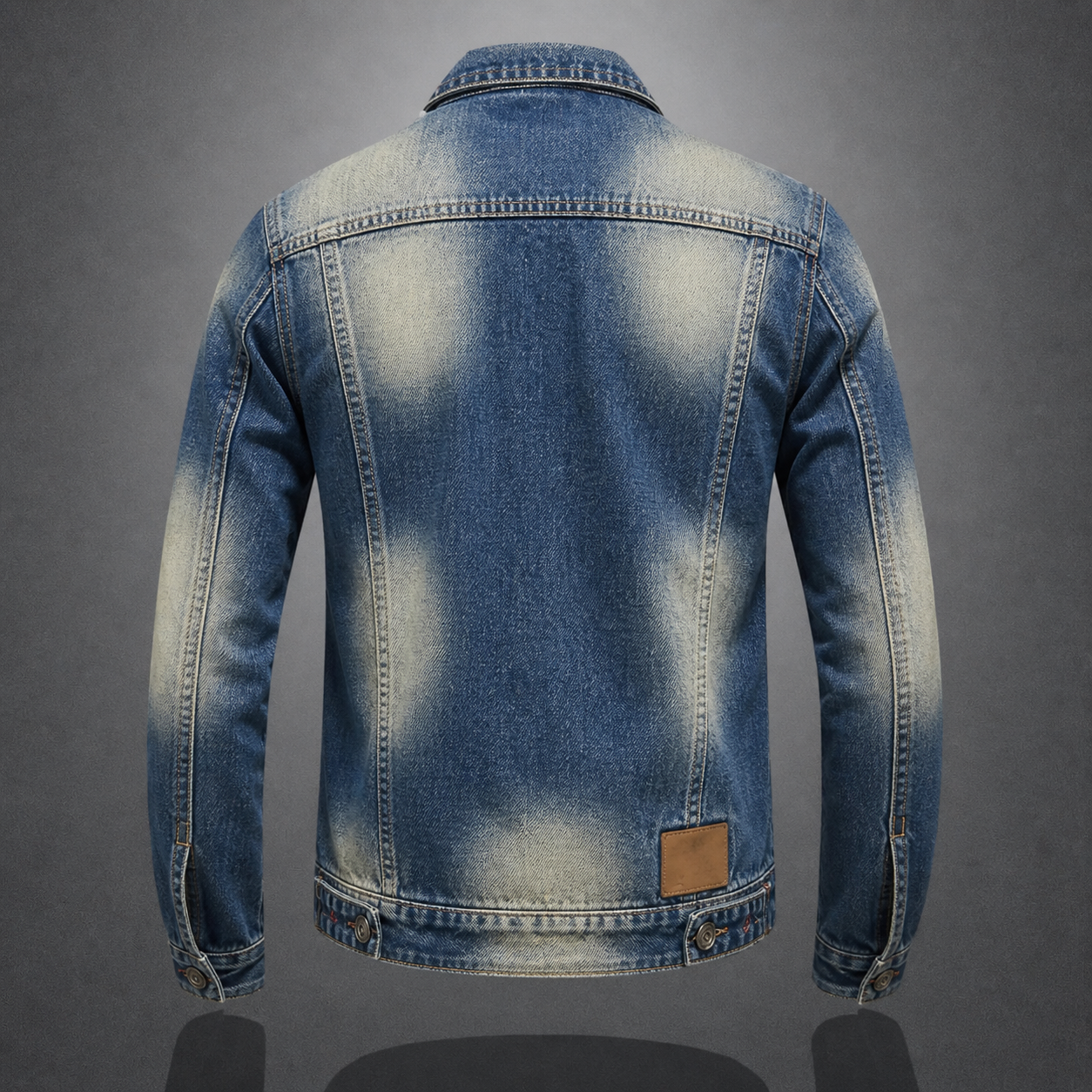 Men's Retro Denim Jacket with Vintage Style