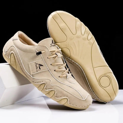 Men's Orthopedic Leather Shoes – Comfortable Arch Support