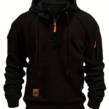 Colton | Rugged Quarter-Zip Hoodie