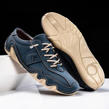 Men's Orthopedic Leather Shoes – Comfortable Arch Support