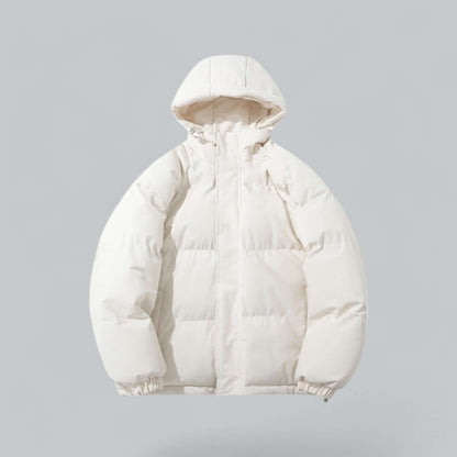 Men's Warm Winter Parka Coat with Adjustable Hood