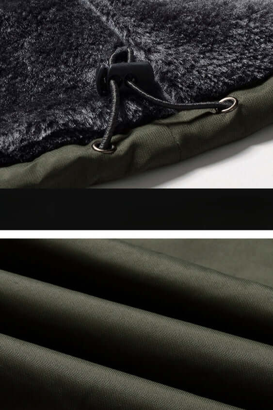 Men's Waterproof Fleece Winter Jacket