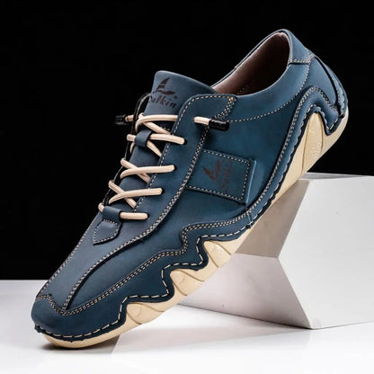 Men's Orthopedic Leather Shoes – Comfortable Arch Support