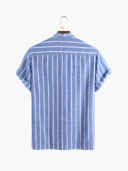 Men’s Striped Polo Shirt | Short Sleeve
