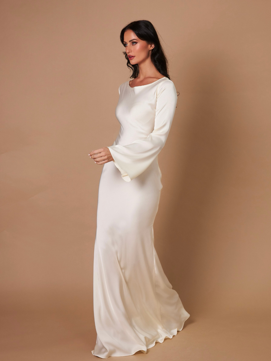 Women’s Elegant Maxi Dress | Long Sleeve
