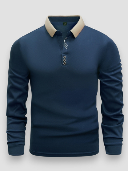 Men’s Designer Polo Shirt | Long Sleeve