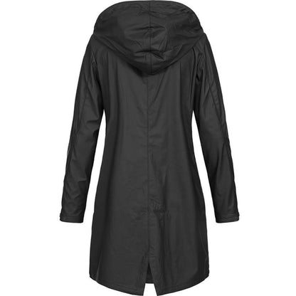 Women's Waterproof Hooded Raincoat