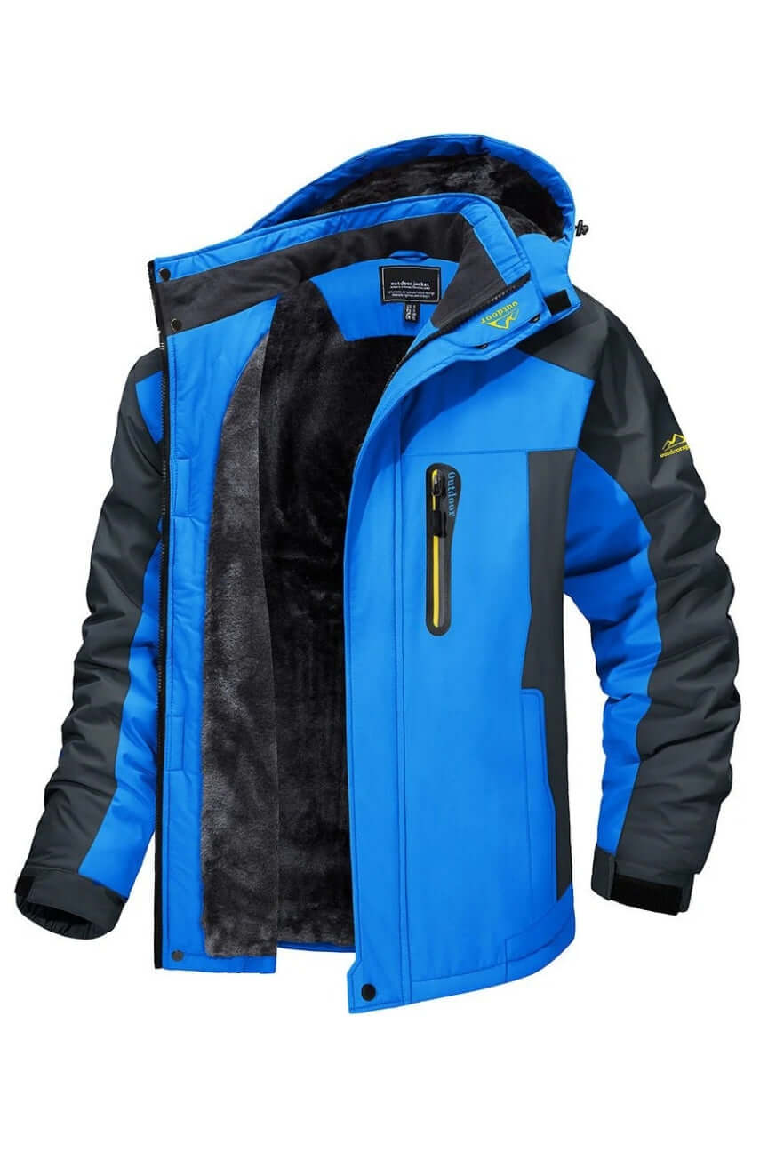 Men's Waterproof Fleece Winter Jacket