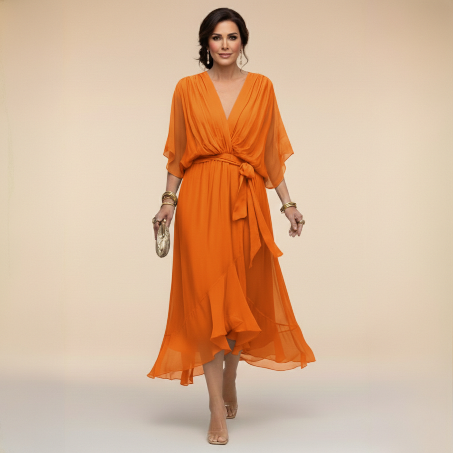 Marta | Sandra V-Neck Dress