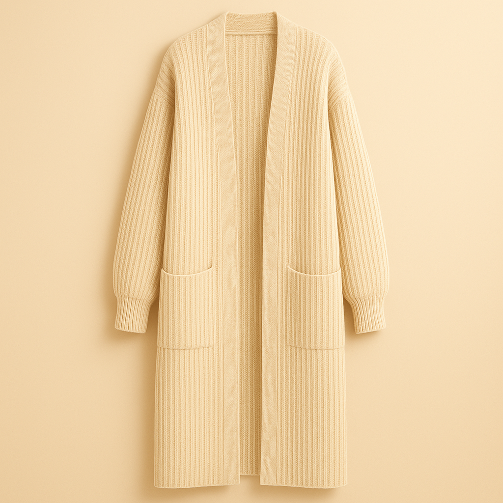 Fresh Label | Noor Lang Gebreid Vest