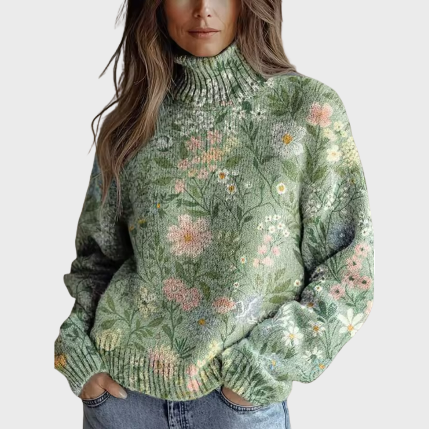 Jessie | Cosy Floral Jumper