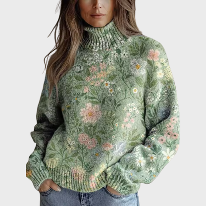 Jessie | Cosy Floral Jumper