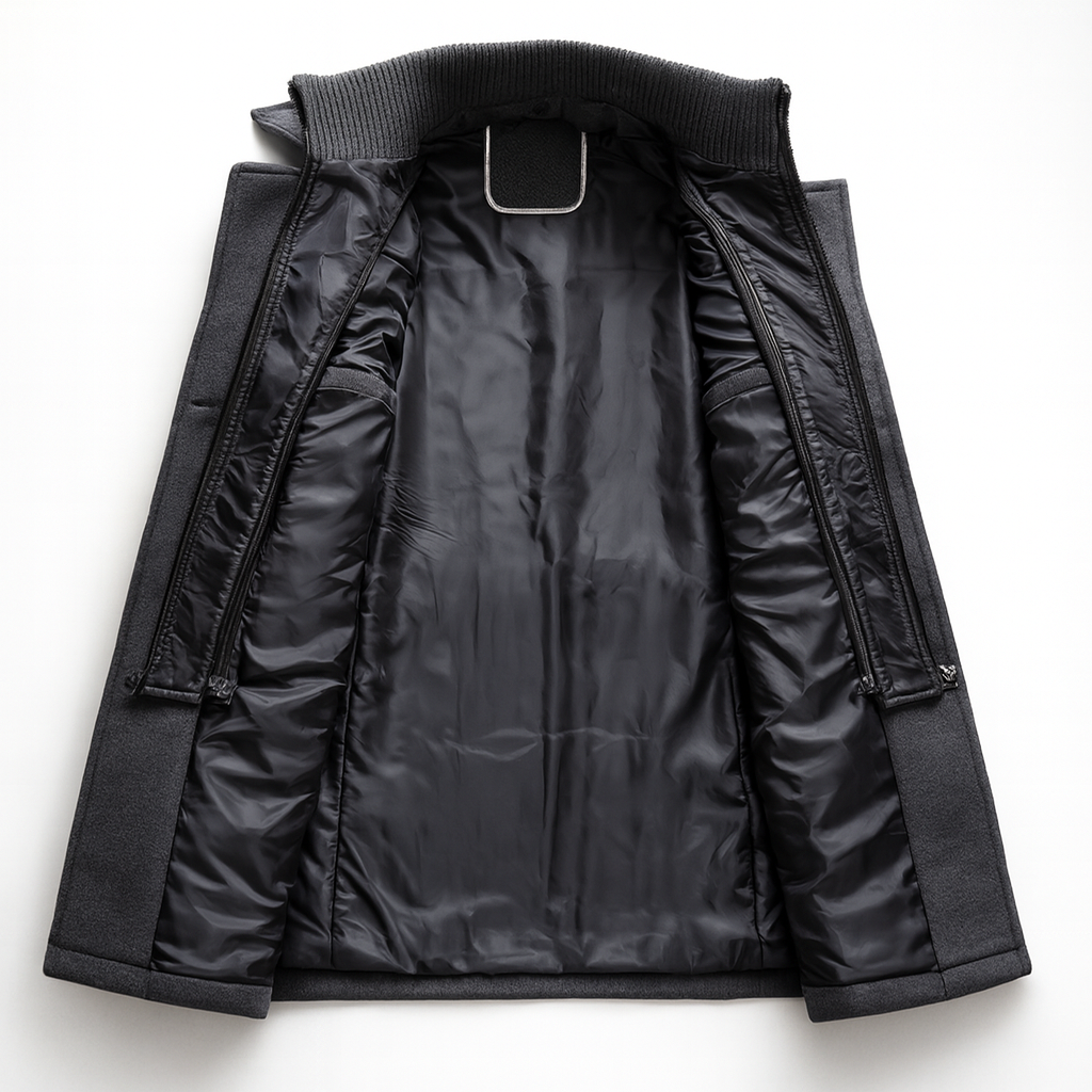FRESH LABEL | Marcus Wollen Overjas