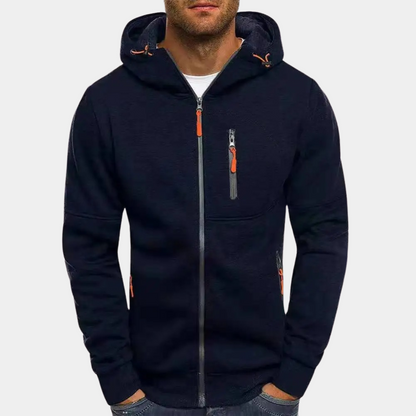 Karl | Casual Men's Zip-Up Hoodie