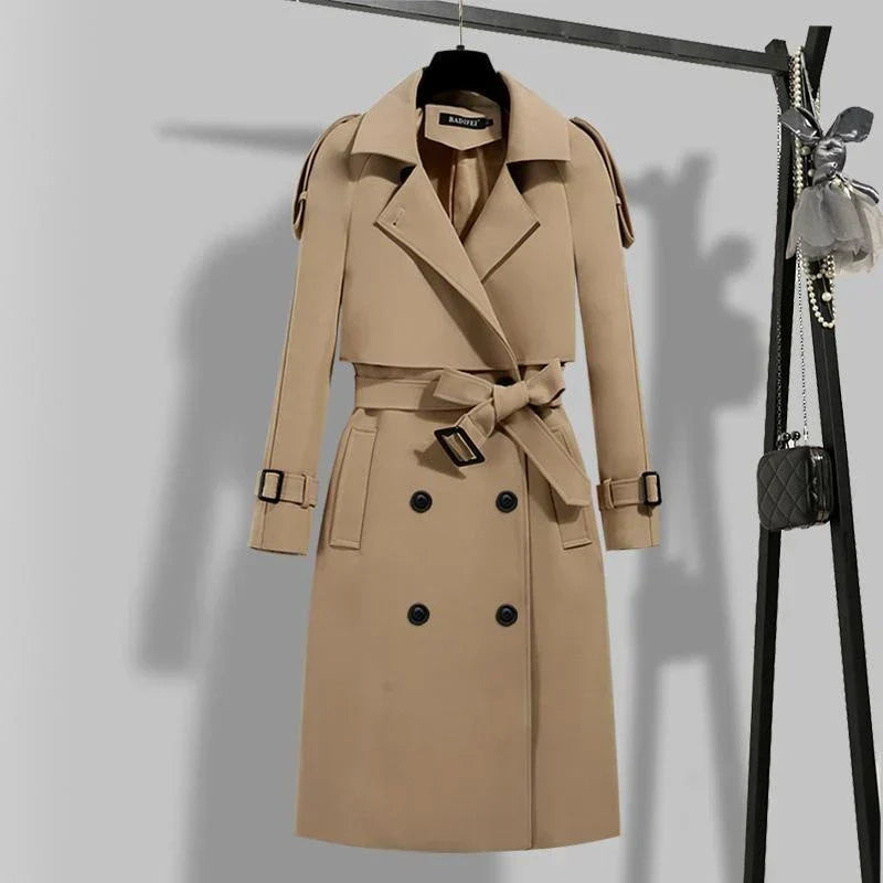 Fay | Womens Trench Coat with Tie Belt