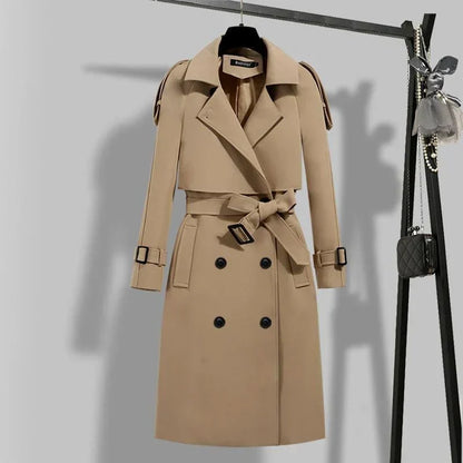 Fay | Womens Trench Coat with Tie Belt