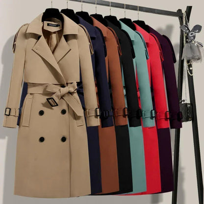 Fay | Womens Trench Coat with Tie Belt
