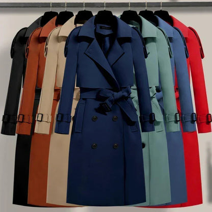 Fay | Womens Trench Coat with Tie Belt
