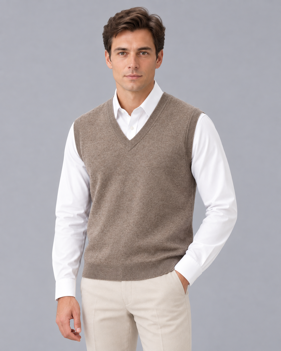 Men's Extrafine Merino Wool Sweater Vest