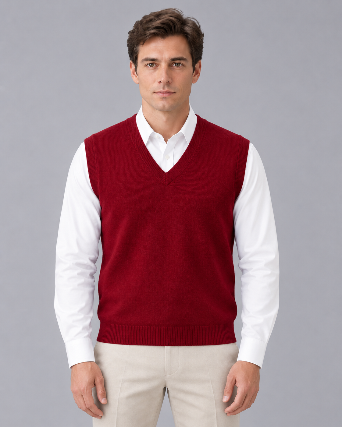 Men's Extrafine Merino Wool Sweater Vest