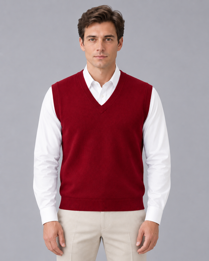 Men's Extrafine Merino Wool Sweater Vest