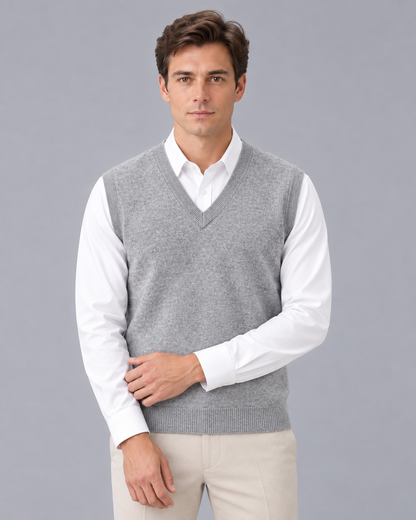 Men's Extrafine Merino Wool Sweater Vest