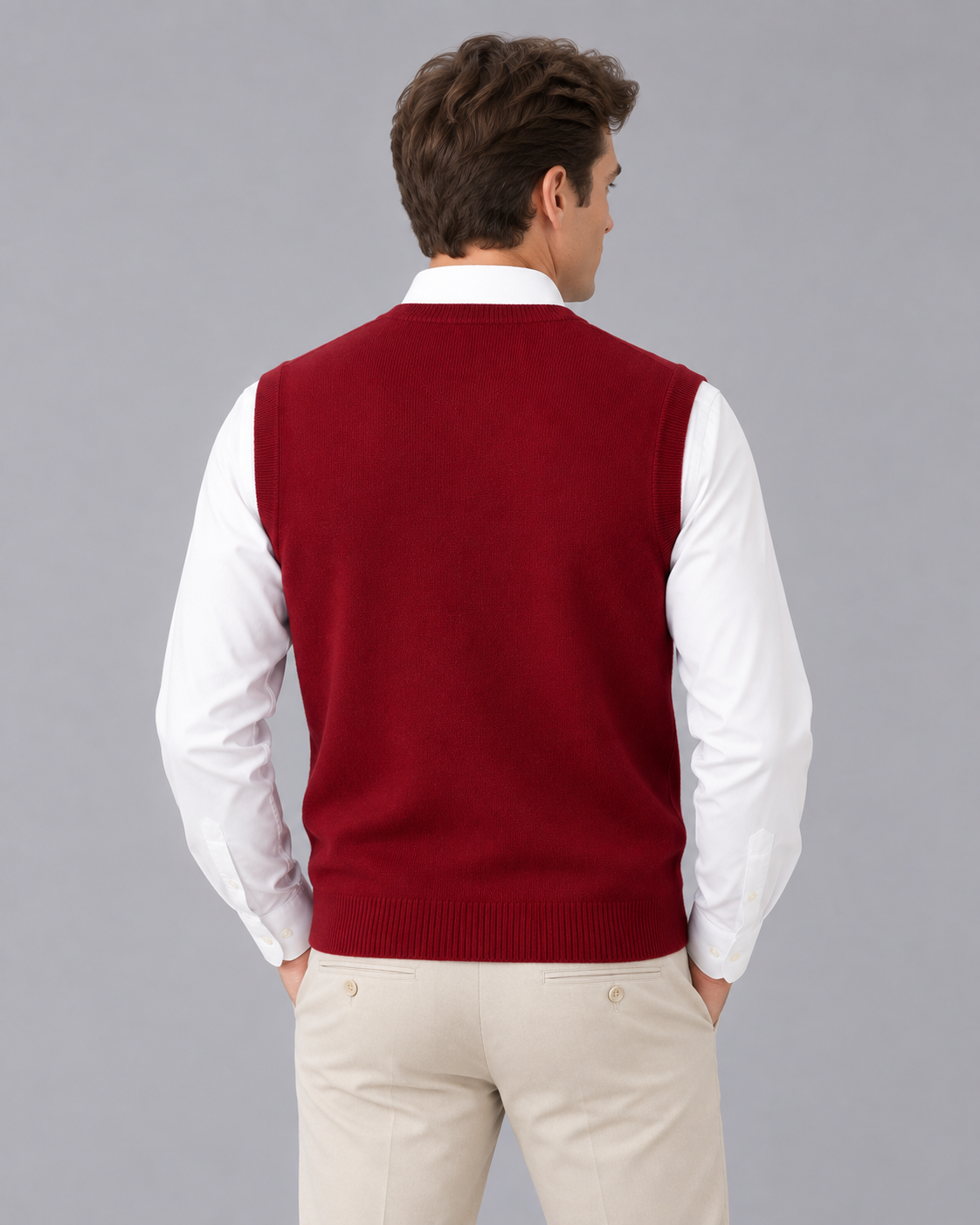 Men's Extrafine Merino Wool Sweater Vest