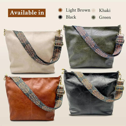 Greta – Vintage Leather Shoulder Bag