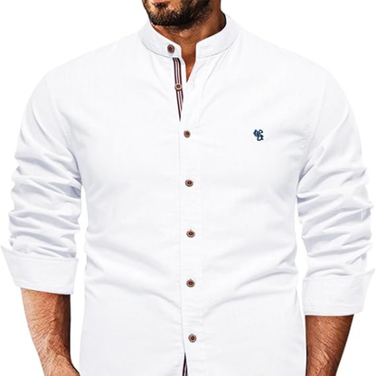 Men's Casual Button-Up Shirt | Long Sleeve