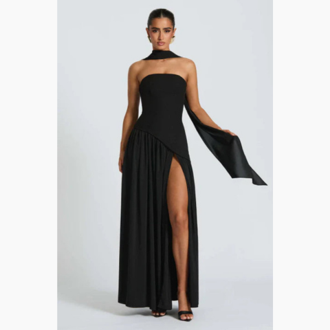 Women’s Elegant Strapless Maxi Dress | Evening