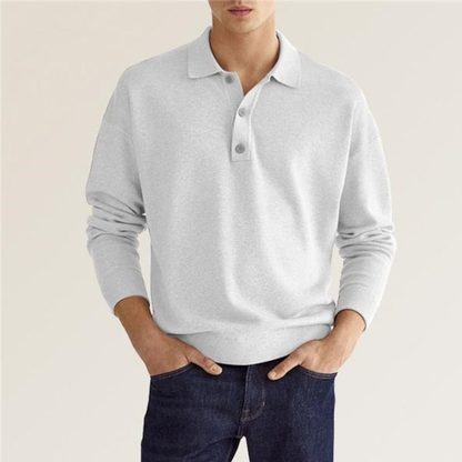 Men’s Refined Polo Shirt | Long Sleeve