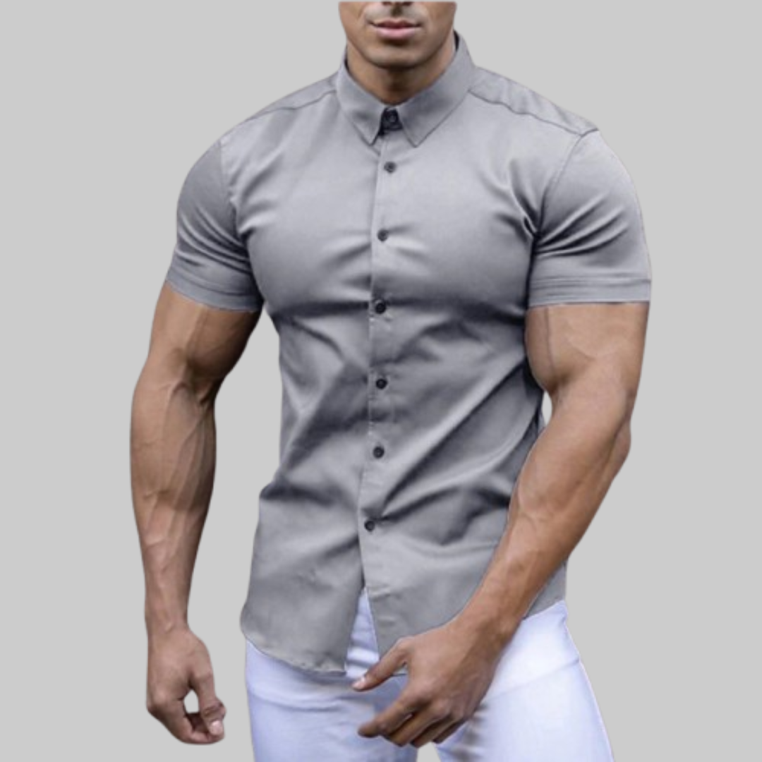 Men's Slim Fit Polo Shirt | Short Sleeve