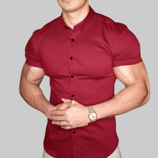 Men's Slim Fit Polo Shirt | Short Sleeve