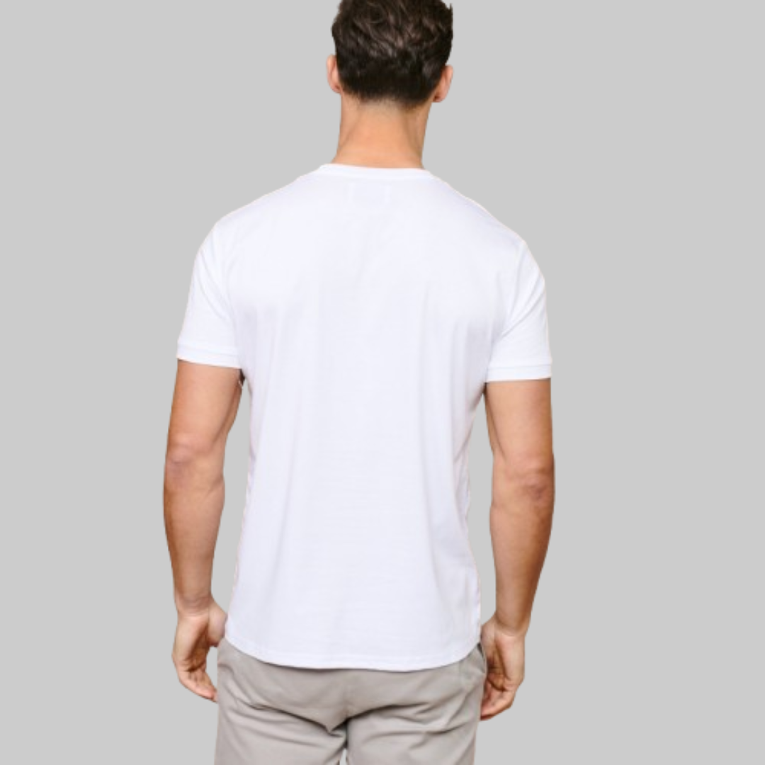 Men's Tight Crew-Neck T-Shirt | White