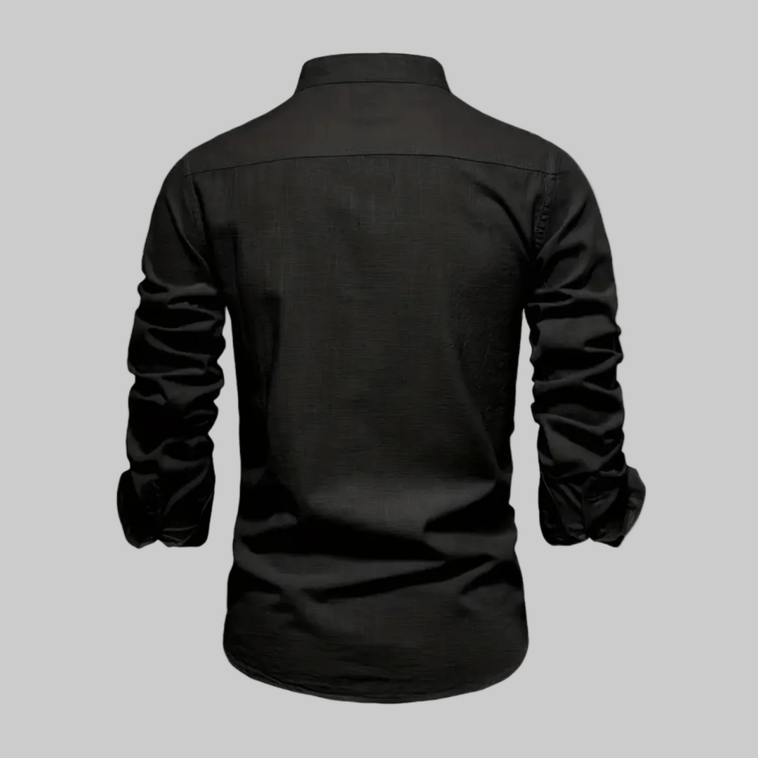 Men's Casual Button-Up Shirt | Long Sleeve
