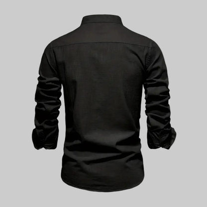 Men's Casual Button-Up Shirt | Long Sleeve