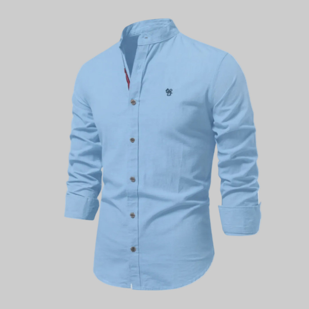 Men's Casual Button-Up Shirt | Long Sleeve