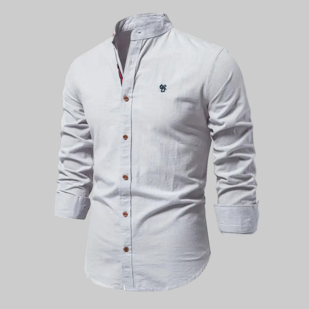Men's Casual Button-Up Shirt | Long Sleeve