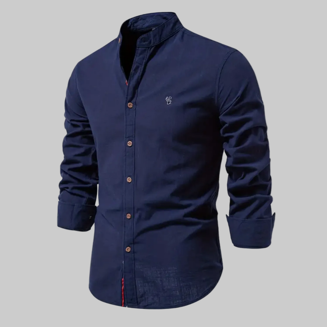 Men's Casual Button-Up Shirt | Long Sleeve
