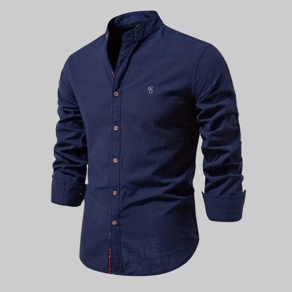 Men's Casual Button-Up Shirt | Long Sleeve