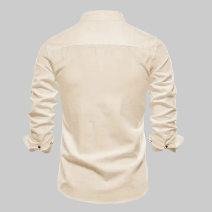 Men's Casual Button-Up Shirt | Long Sleeve