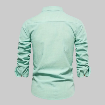 Men's Casual Button-Up Shirt | Long Sleeve