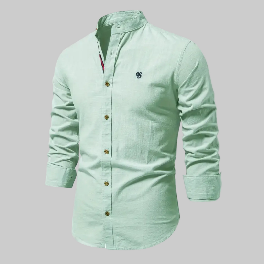 Men's Casual Button-Up Shirt | Long Sleeve