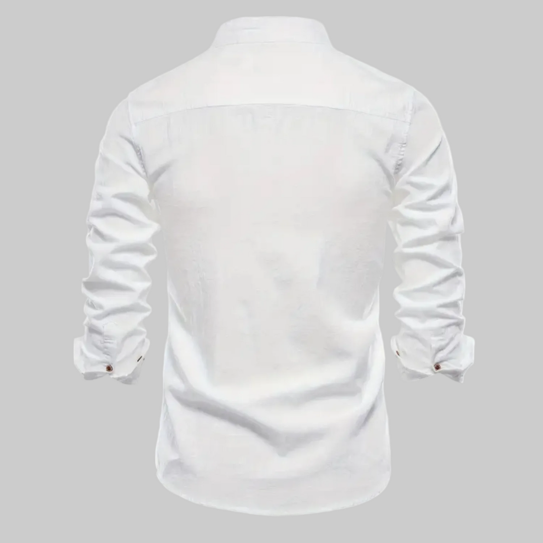 Men's Casual Button-Up Shirt | Long Sleeve