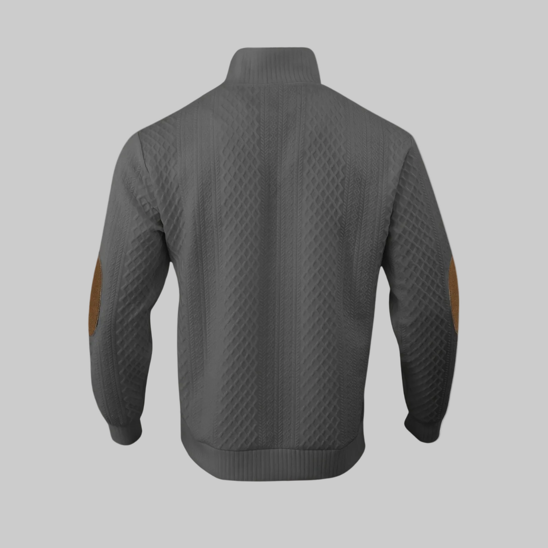 Men's High-Neck Sweater | Textured