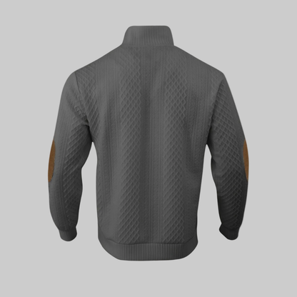 Men's High-Neck Sweater | Textured