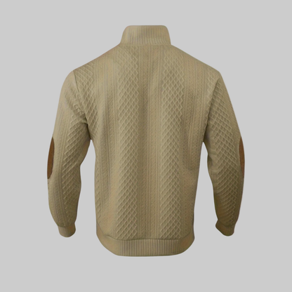 Men's High-Neck Sweater | Textured