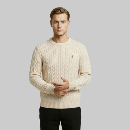 Men's Knitted Sweater | Long