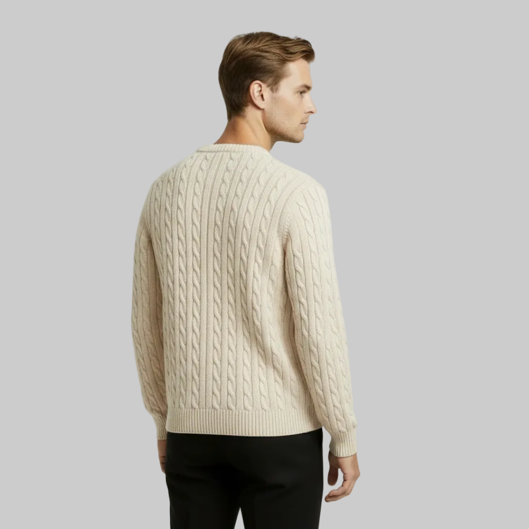 Men's Knitted Sweater | Long