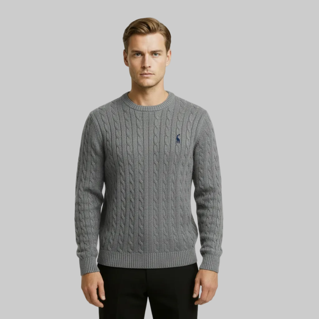 Men's Knitted Sweater | Long